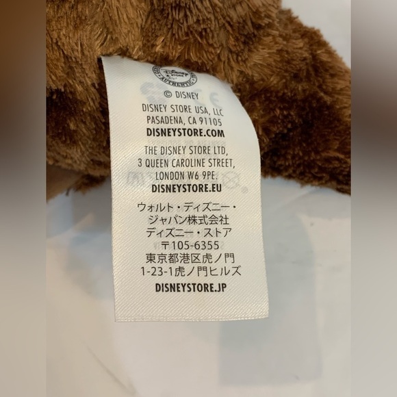 Disney Store Authentic Finding Dory Sea Otter 10" Plush Stuffed Animal - Picture 4 of 5